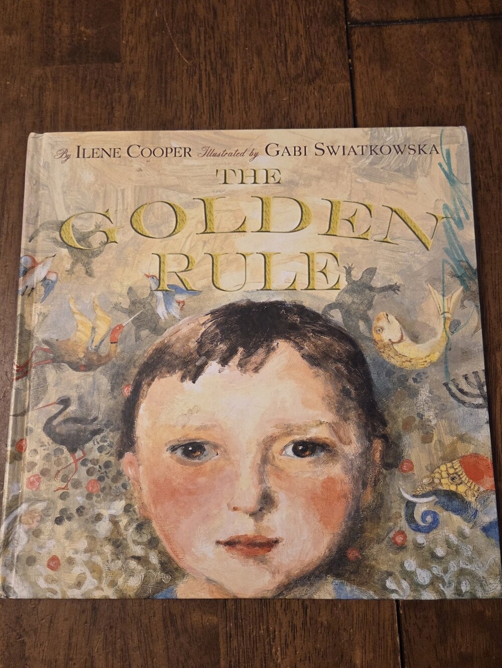 The Golden Rule Hardcover Picture Book by Ilene Cooper